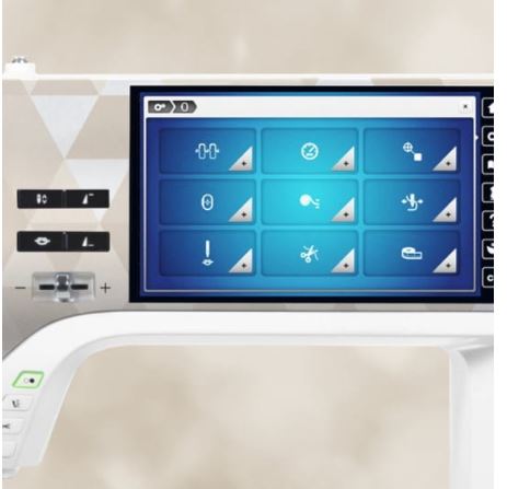 Total embroidery stitch control